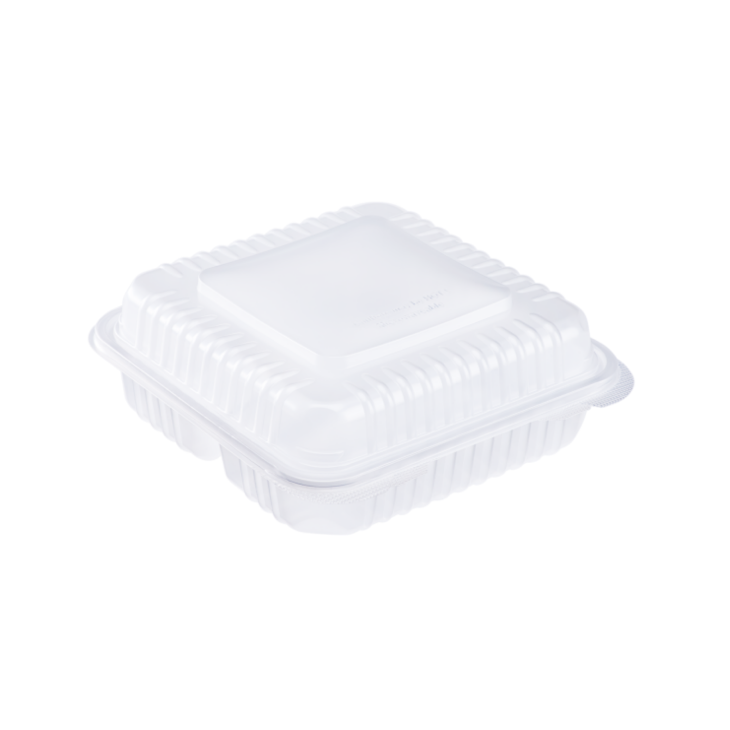 Cheetah by Kimelo | Container, Hinged, Clear, 3 Comp, 9 Cheetah by Kimelo | Container, Hinged, Clear, 3 Comp, 9