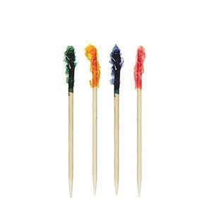 Cheetah by Kimelo | Toothpick, Wood, Assorted, Club Frill