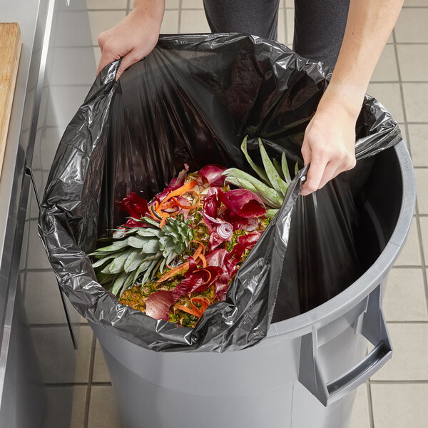 Cheetah by Kimelo | Liner, Trash Can, Black, 40-45 Gal, 40 Cheetah by Kimelo | Liner, Trash Can, Black, 40-45 Gal, 40