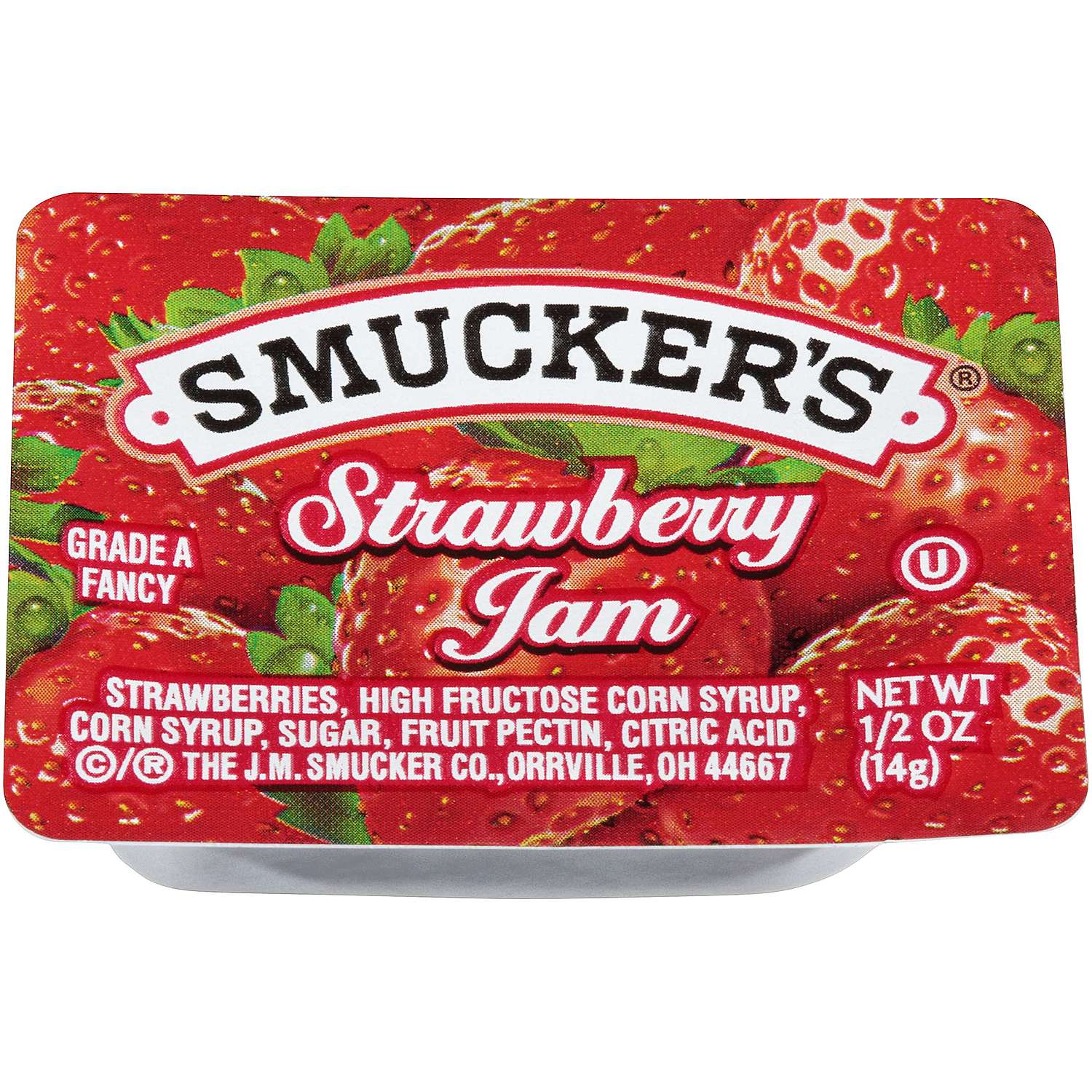 Jam, Strawberry, Portion Cup - Go Cheetah