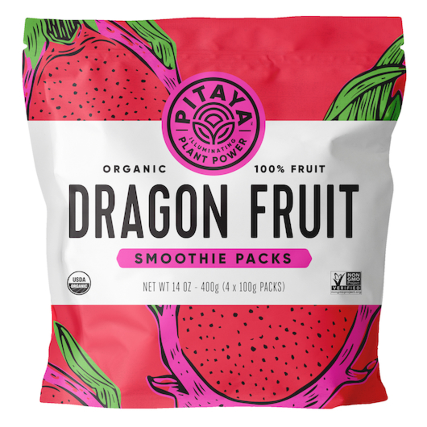 Cheetah by Kimelo | Dragon Fruit Smoothie Packs, Organic