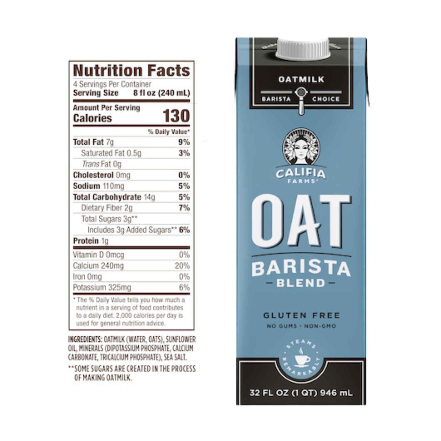 Cheetah by Kimelo | Milk, Oat, Barista Blend, 12/32 Oz 125854