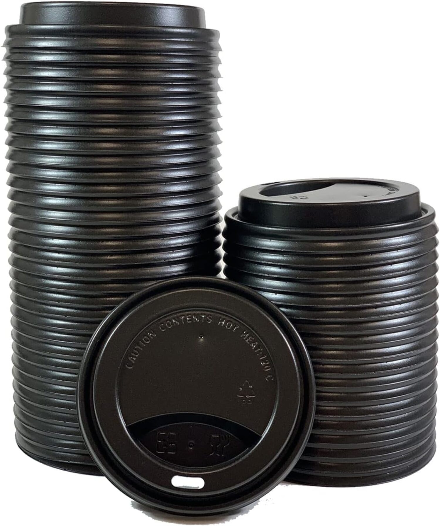 Cheetah by Kimelo | Lid, Dome, Hot Cup, Black, Sip, 10-20oz